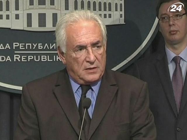 Стросс-Канн працюватиме в Сербії безоплатно Стросс-Канн працюватиме в Сербії безоплатно