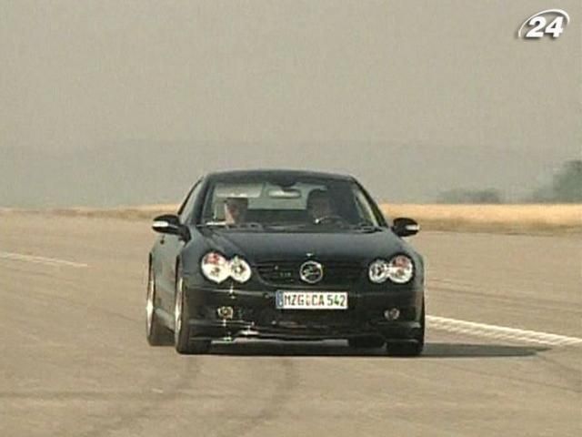 Крутий тюнінг для спортивного Mercedes SL 55 AMG Крутий тюнінг для спортивного Mercedes SL 55 AMG