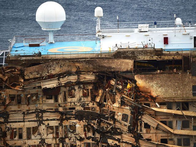 Підйом лайнера Costa Concordia – найдорожча операція в історії Підйом лайнера Costa Concordia – найдорожча операція в історії