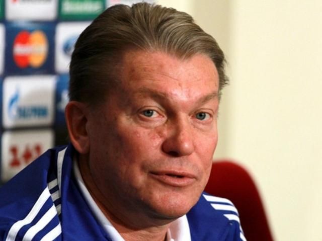 "Динамо" потренировалось без Блохина "Динамо" потренировалось без Блохина