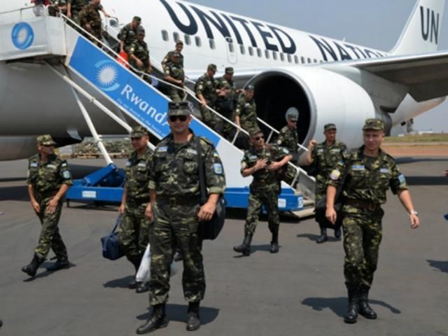 Украинских миротворцев отправляют в Конго