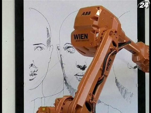 Венский художник нарисовал картину совместно с работами Венский художник нарисовал картину совместно с работами