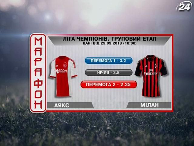 Матч дня: "Аякс" - "Милан" Матч дня: "Аякс" - "Милан"