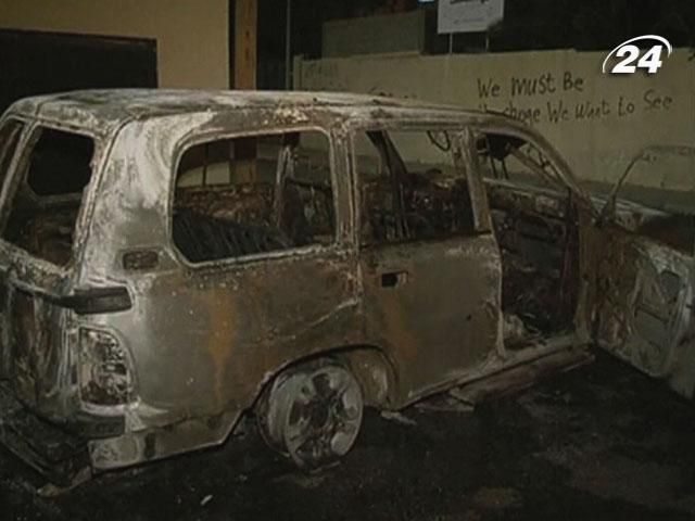 Під час обстрілу Російського посольства в Лівії загинула людина Під час обстрілу Російського посольства в Лівії загинула людина