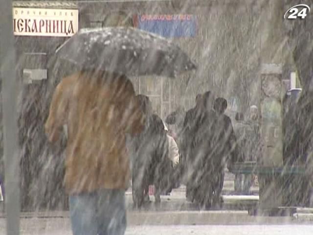 В Україні засніжило: відео з регіонів В Україні засніжило: відео з регіонів