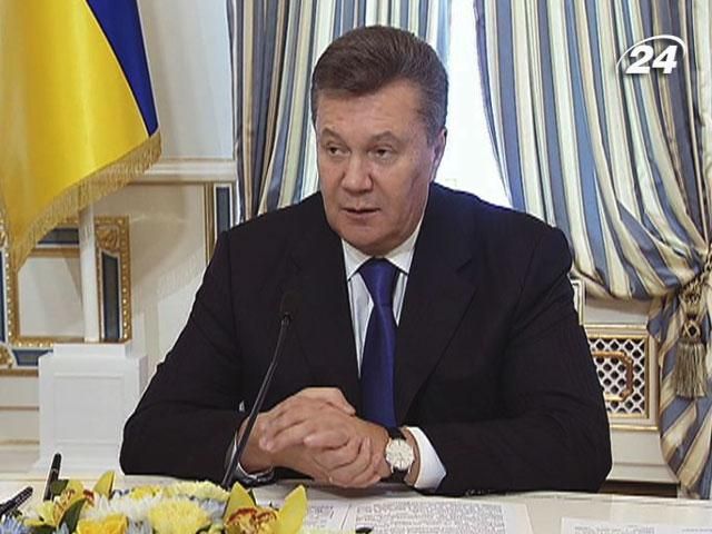 Янукович сподівається, що угоду про асоціацію ратифікують до виборів у Європарламенті