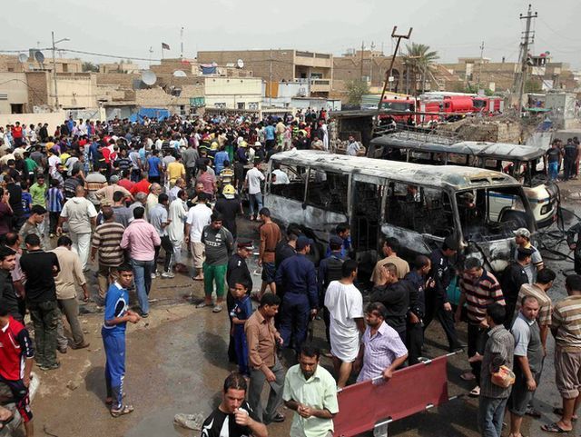 Полсотни паломников стали жертвами теракта в Ираке Полсотни паломников стали жертвами теракта в Ираке
