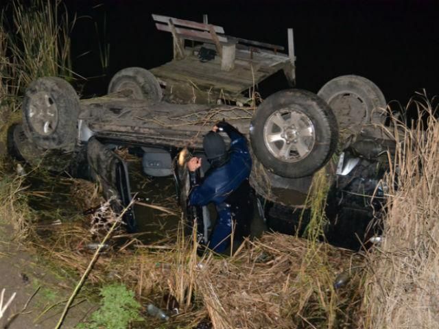 На Сумщині джип влетів у ставок: є жертви (Фото. Відео)