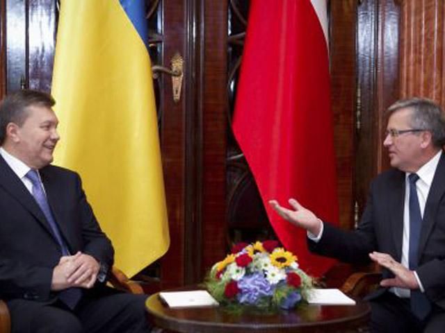 Янукович подписал программу сотрудничества с Польшей до 2015 года