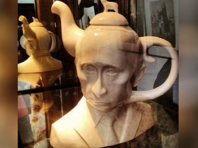Американець створив чайник у вигляді Путіна (Фото)