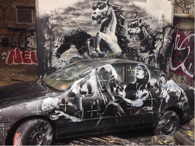 Фото дня: з'явився новий малюнок Бенксі Фото дня: з'явився новий малюнок Бенксі