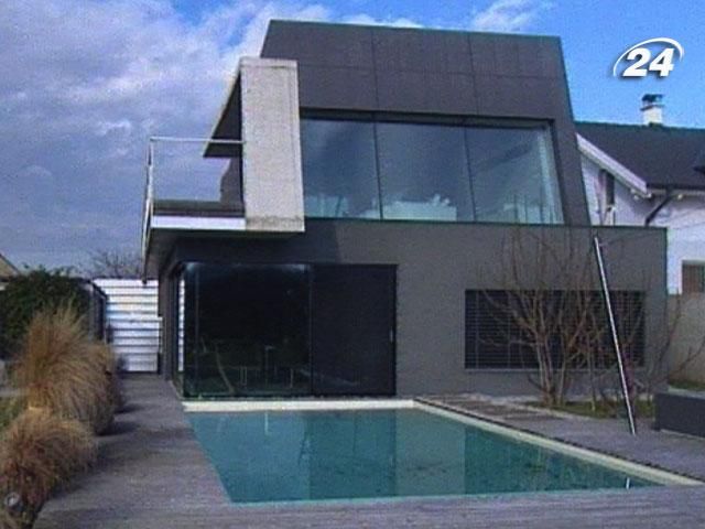 "Космічна" споруда серед австрійських виноградників "Космічна" споруда серед австрійських виноградників