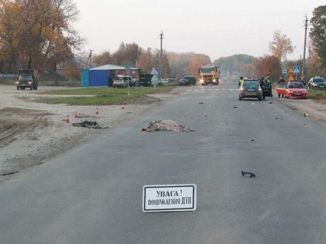 Під Сумами мотоцикліст на шаленій швидкості збив пенсіонерку: ніхто не вижив