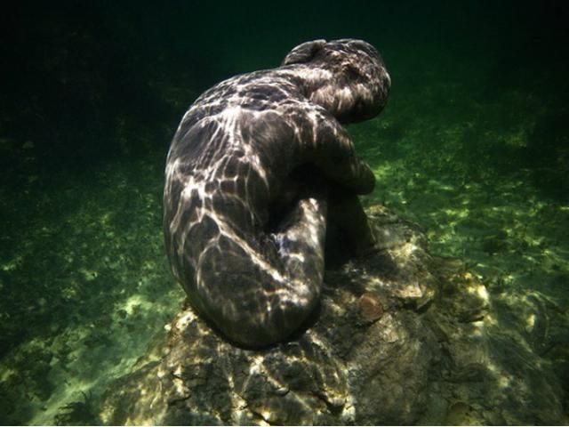 В Мексике можно увидеть искусство под водой (Фото) В Мексике можно увидеть искусство под водой (Фото)