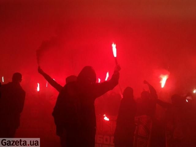 На марше УПА в столице скандировали "Донбасс за УПА!" (Фото)