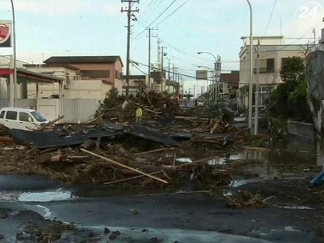 Тайфун у Японії забрав життя 20 людей, 40 - зникли безвісти