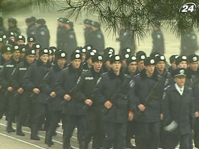 150 курсантів внутрішніх військ склали присягу