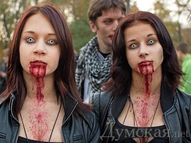 Одессой прошлись "живые мертвецы"
