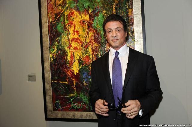 Не только актер, но и художник: Сталлоне показал свои картины Не только актер, но и художник: Сталлоне показал свои картины
