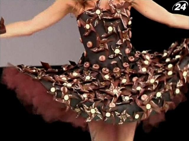 Во Франции создали коллекцию сладких платьев