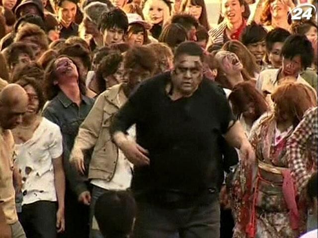 У Токіо пройшов парад зомбі У Токіо пройшов парад зомбі