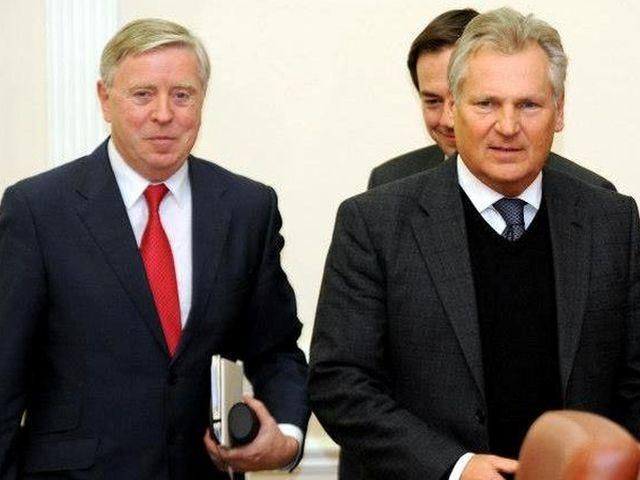 Кокс і Кваснєвський обрали найкращий законопроект для лікування Тимошенко Кокс і Кваснєвський обрали найкращий законопроект для лікування Тимошенко