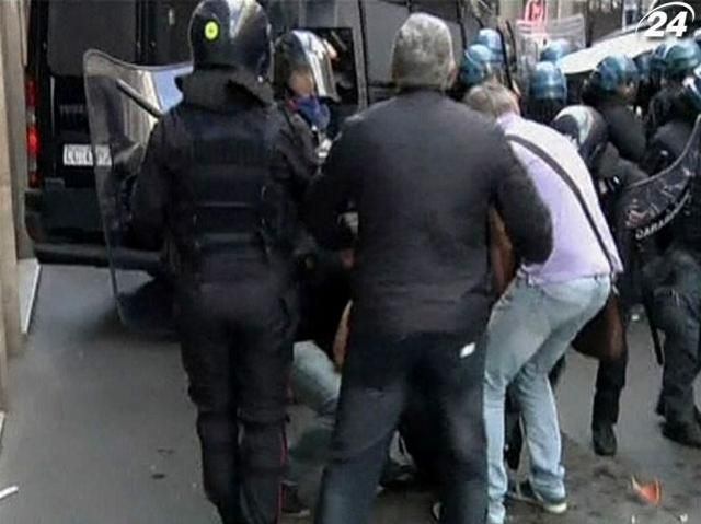 У Римі активісти побилися з поліцією