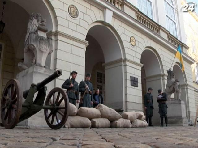 У Львові відтворили Листопадову революцію