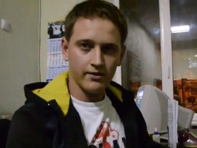 Я вчинив акт непокори, — затриманий у Миколаєві свободівець (Фото) Я вчинив акт непокори, — затриманий у Миколаєві свободівець (Фото)