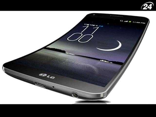 LG представила смартфон с изогнутым дисплеем, японские разработчики - работа Janken