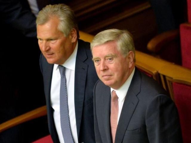 Кокс і Кваснєвський знову приїхали в Раду Кокс і Кваснєвський знову приїхали в Раду