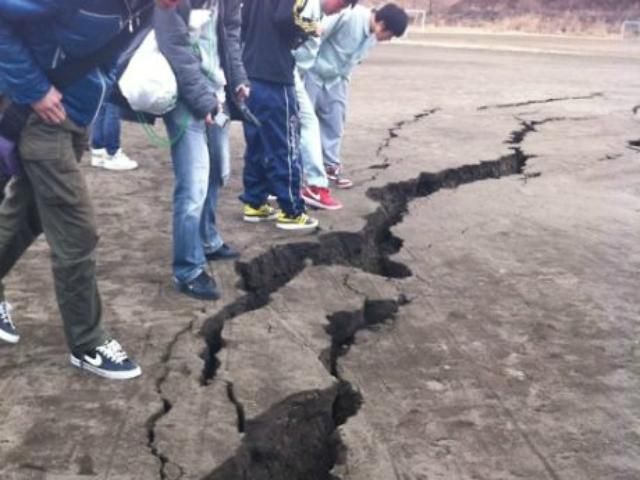 Японию всколыхнуло землетрясение
