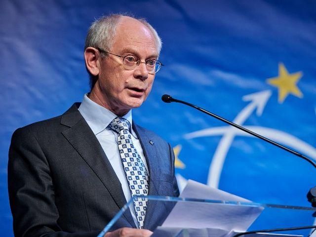 Те, що відбувається з Україною — предмет загальної стурбованості, — Ван Ромпей Те, що відбувається з Україною — предмет загальної стурбованості, — Ван Ромпей