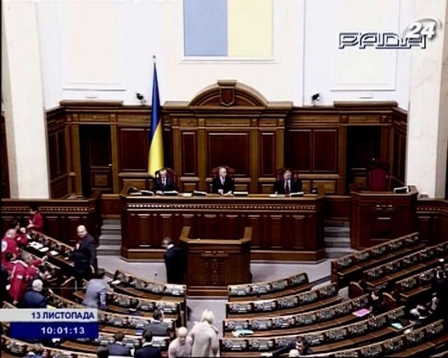Комуністи проігнорували позачергове засідання ВР Комуністи проігнорували позачергове засідання ВР