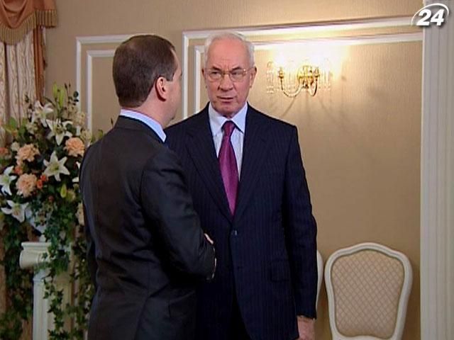 Азаров и Медведев обсудят восстановление товарооборота между странами Азаров и Медведев обсудят восстановление товарооборота между странами