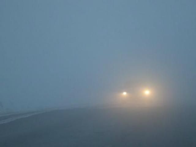 Западные области Украины укроет туман