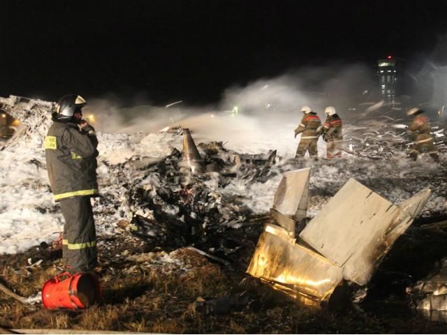 На месте казанской катастрофы нашли два "черных ящика" На месте казанской катастрофы нашли два "черных ящика"