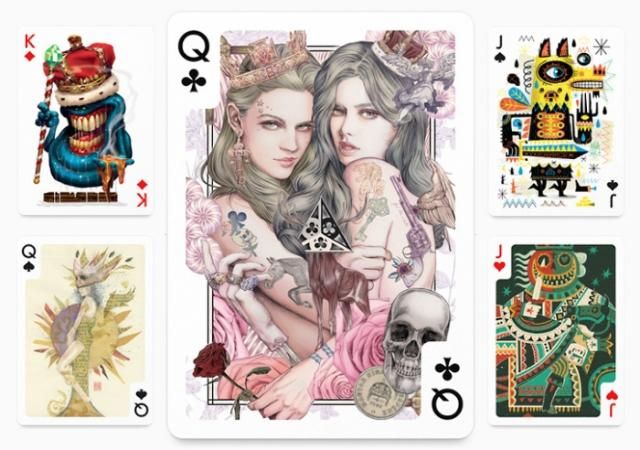 54 дизайнера мира проиллюстрировали колоду карт 54 дизайнера мира проиллюстрировали колоду карт