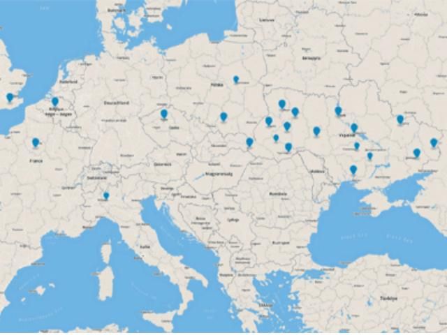 З'явилася інтерактивна карта для мітингувальників (Фото)