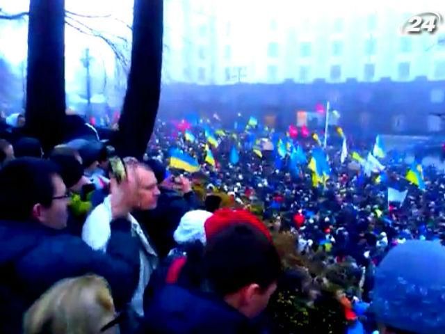 Интернет-пользователи распространяют идеи Евромайдана в сети