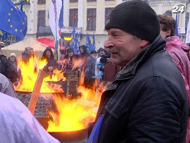 Евромайдан. День шестой