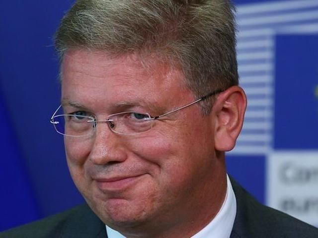 Евросоюз не получал просьб от Украины относительно компенсаций, - Фюле Евросоюз не получал просьб от Украины относительно компенсаций, - Фюле