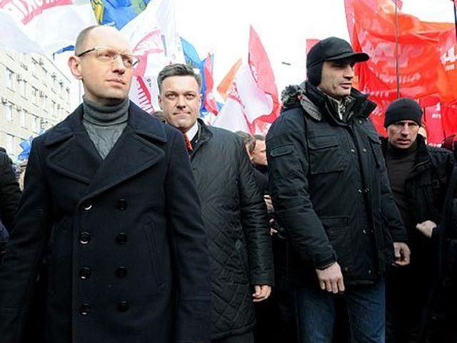 Кличко, Яценюк и Тягнибок также едут в Вильнюс