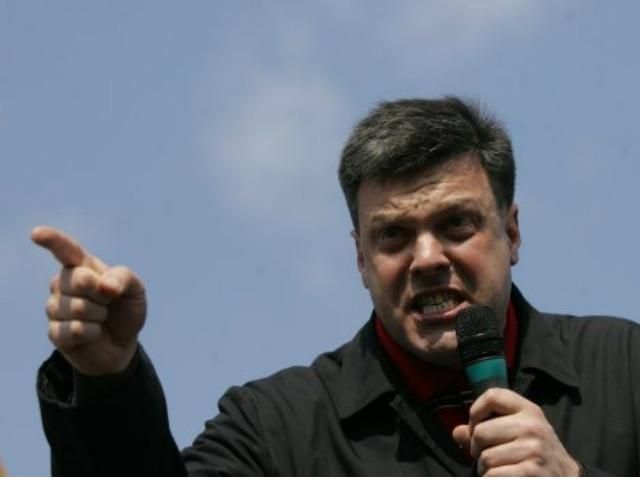 Объединение митингующих - это ответ на провокации, - Тягнибок Объединение митингующих - это ответ на провокации, - Тягнибок