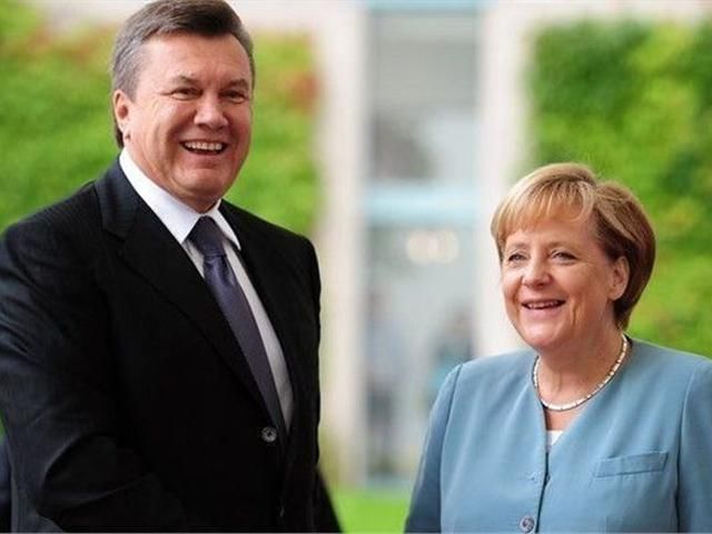 Меркель хоче бачити Януковича