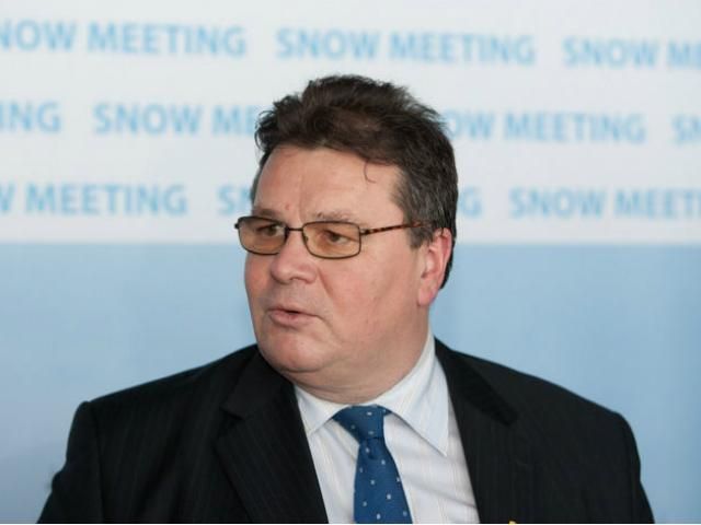 Угоду про асоціацію не підписали через позицію Януковича, - глава МЗС Литви Угоду про асоціацію не підписали через позицію Януковича, - глава МЗС Литви