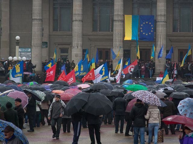 Тернополь сворачивает свой Евромайдан
