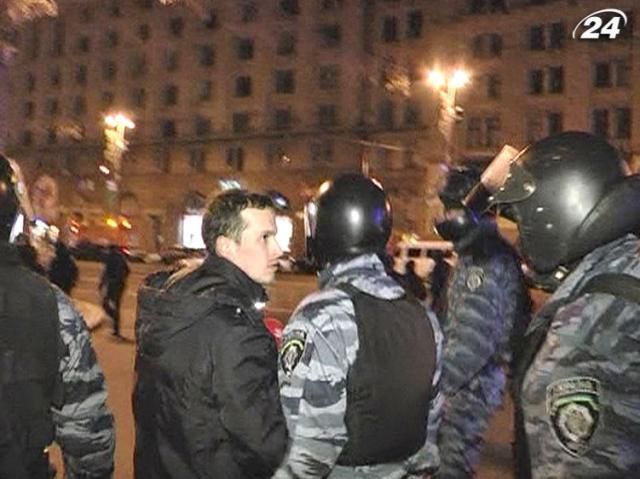 Міліція пояснила, чому побила голови мітингувальникам Міліція пояснила, чому побила голови мітингувальникам