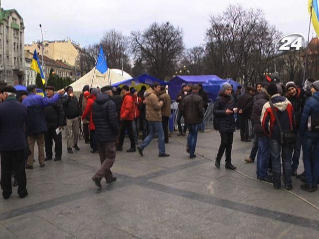 У Львові стоятимуть до кінця, - активісти