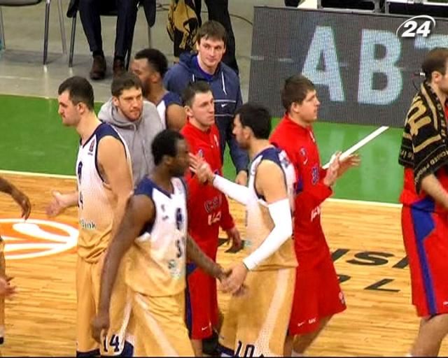 Баскетбол. "Будівельник" вдруге поступився ЦСКА Баскетбол. "Будівельник" вдруге поступився ЦСКА